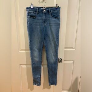 Levi Strauss 720 High Rise Super Skinny Jeans, Women’s Size 31/US 12